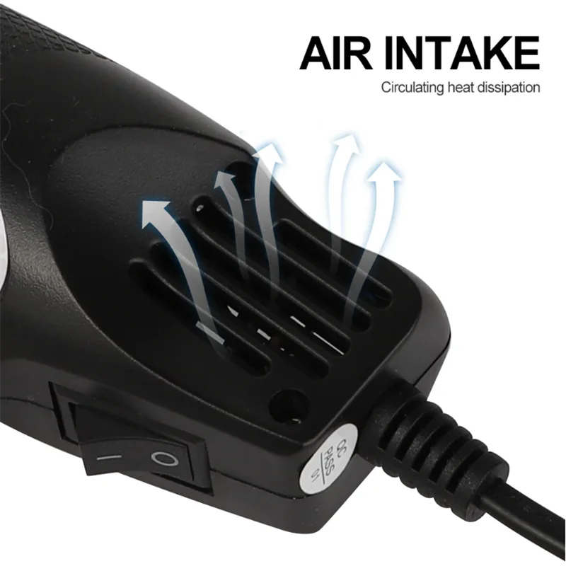 220/110V Hot Air Gun DIY Tool Heat Electric Power Tool Mini Soldering Temperature Crafts Blower with Supporting Seat Shrink image 5