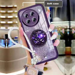 Spark 20 pro+ Case Luxury lanyard,Diamond Holder Case For infinix Tecno Spark 20 10 Pro Plus Go 2024 20C Cover Glitter with Rope