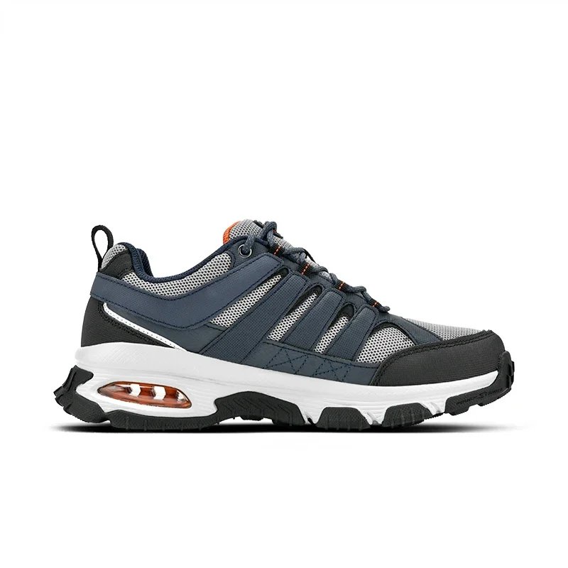 Skechers-zapatos deportivos para hombre, zapatillas con cordones y cojín de aire, informales, transpirables, antideslizantes, resistentes al