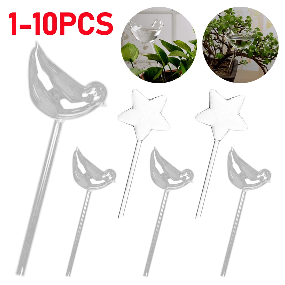 

1-10PCS Automatic Drip Irrigation System Bird Shape Self Watering Plant Watering Bulbs for Garden Flower Plants Watering Devices