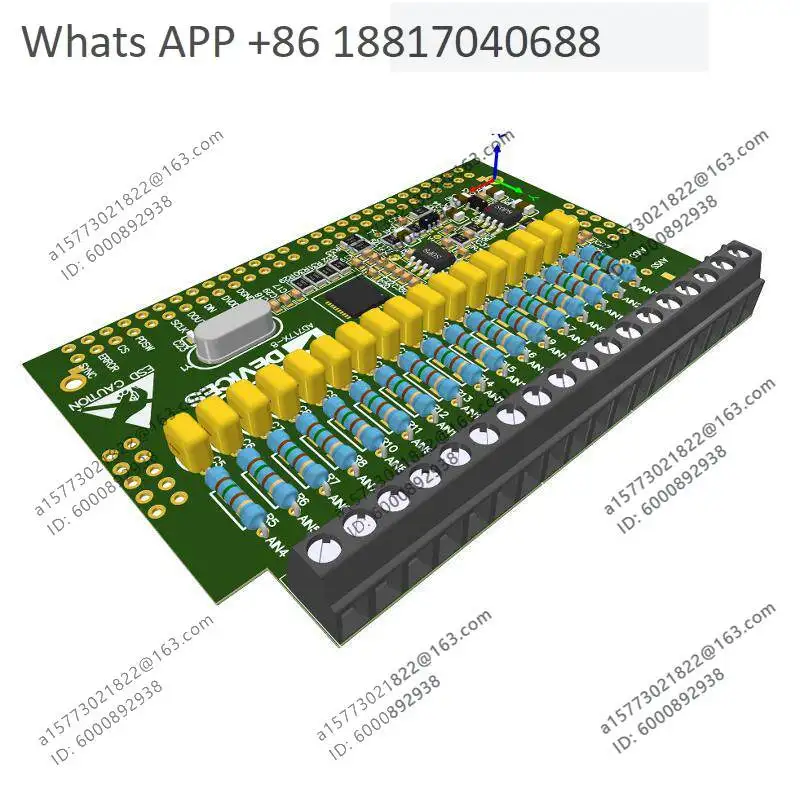 AD7175-8 24Bit 250Ksps AD7175-8 8 Differential/Channel Single Ended ADC Module