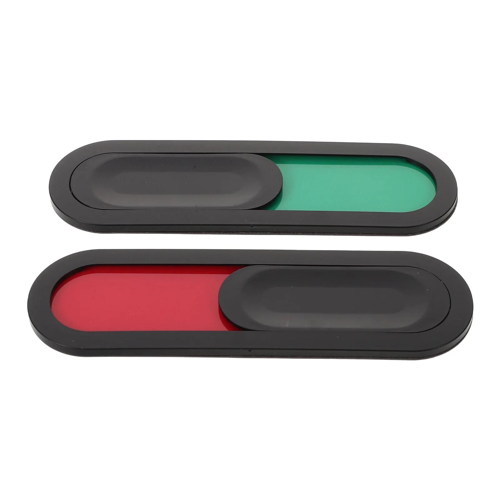 

2pcs Magnetic Conference Slider Signs Privacy Slide Door Indicator For Office Meeting Room Occupied Vacant Status Sliding