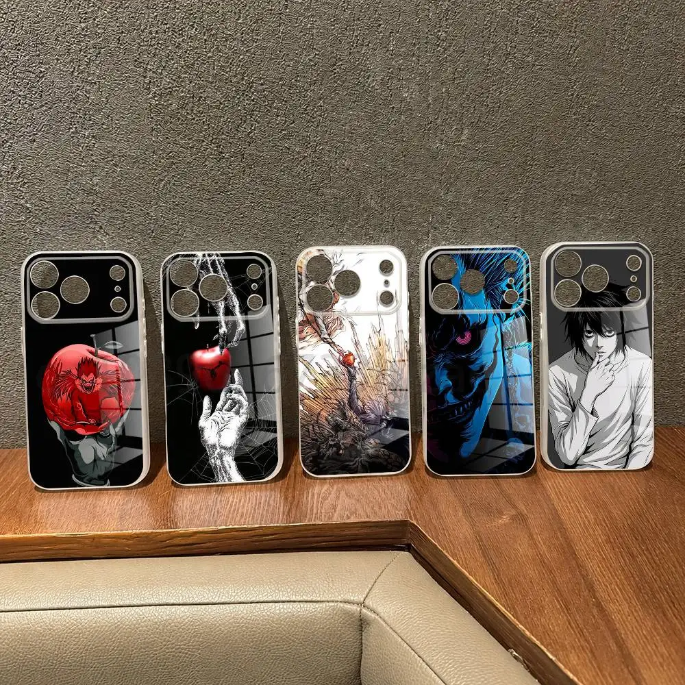 

Anime Death Note Matte For Magsafe Case for iPhone 17 Air 16 15 14 Plus 13 12 11 Pro Max Magnetic Wireless Charging Cover