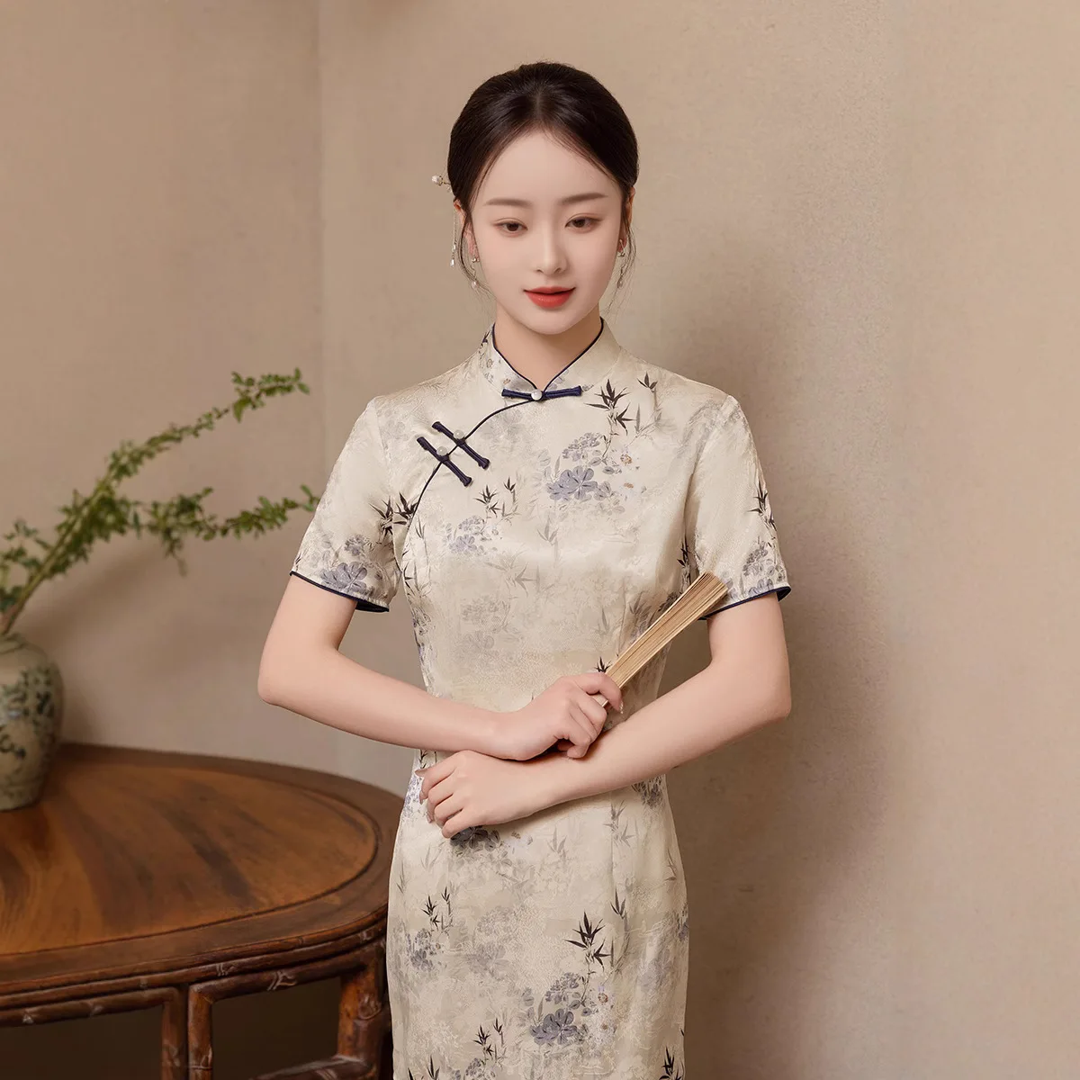 short-sleeve-qipao-dress-women-clothes-cheongsam-vintage-fashion-clothing-party-elegant-summer-chinese-style-dress