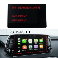 LCD DISPLAY TOUCH SCREEN For HYUNDAI SANTA FE 2019-20 Navigation LA080WV9-SL02 LA080WV9 96560-S2301UAY, 96560S2301 96560S1020UAY