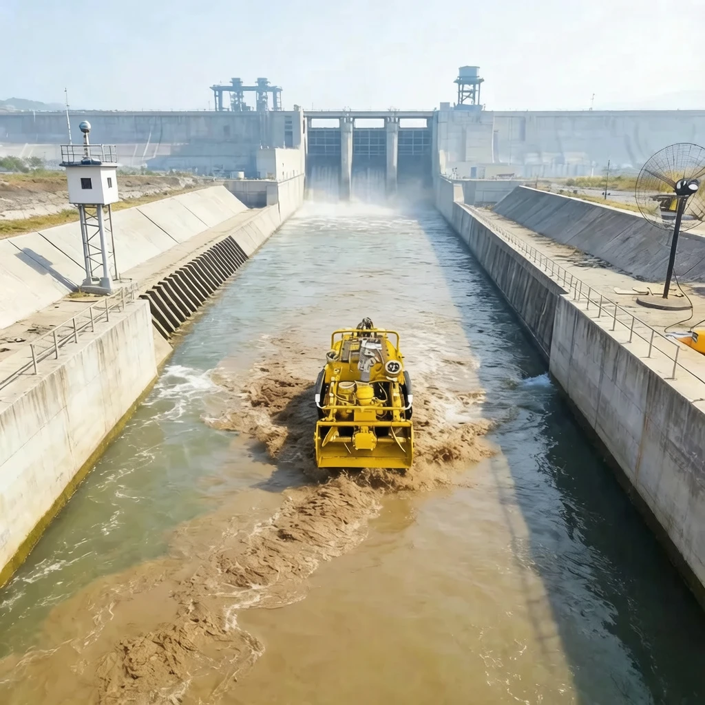 Hight Quality Rubber Tracked Amphibious Dredger Underwater Dredging Machine Wholesale Robot Building and Construction Equipment