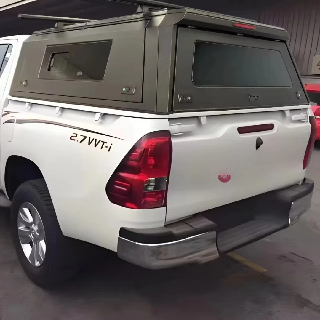 

Waterproof Aluminum Alloy Pickup Bed Cover for 4x4 Offroad Canopy for Dodge Isuzu Tundra NP300 F150 BYD Manual Locking Ranger