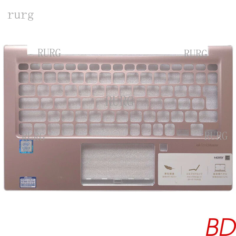 

A+ For ASUS VivoBook S13 S330 Palmrest Cover Keyboard Case C Shell Pink