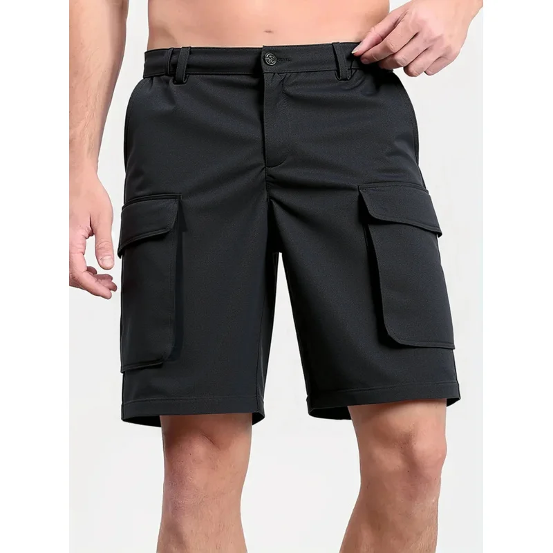 

Мужские летние тонкие тактические шорты, быстросохнущие репелленты от комаров, спецодежда на открытом воздухе с пятью четверками, спортивная одежда с несколькими карманами для бега