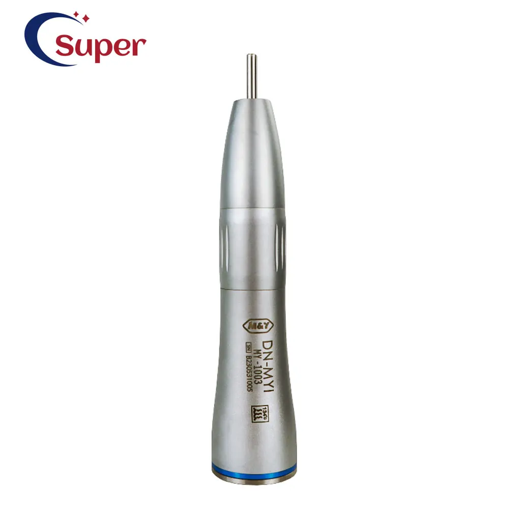 Cône dentaire à nez droit, pièce à main à basse vitesse, pulvérisation d'eau interne droite, pièce à main droite de type E, équipement de dentisterie