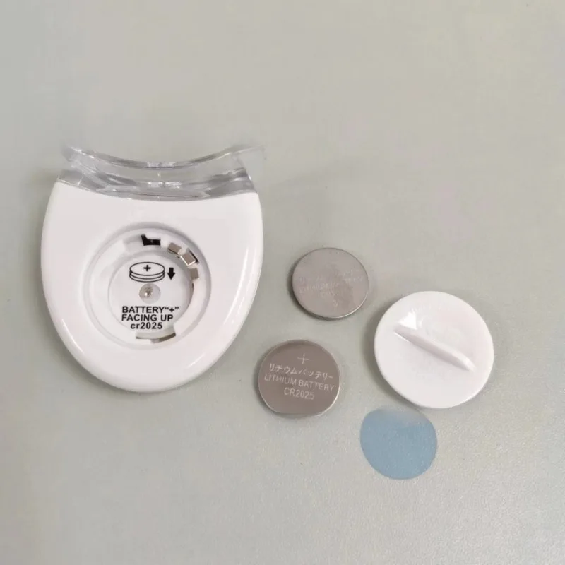 1PCS LED Zähne Bleaching Lampe Blau Licht Ultraviolett Hause Mini Weiß Blau Frische Mund Schutz Oral Reinigung Körperpflege