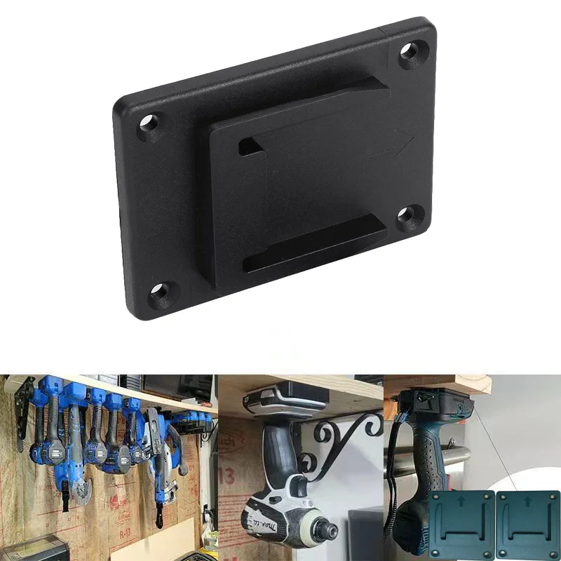 Lithium Battery Power Tool Driver Wrench Base Snap Snap Hanging Bracket For Makita/Bosch/Dewalt/Milwaukee/Ryobi 18V Battery Tool