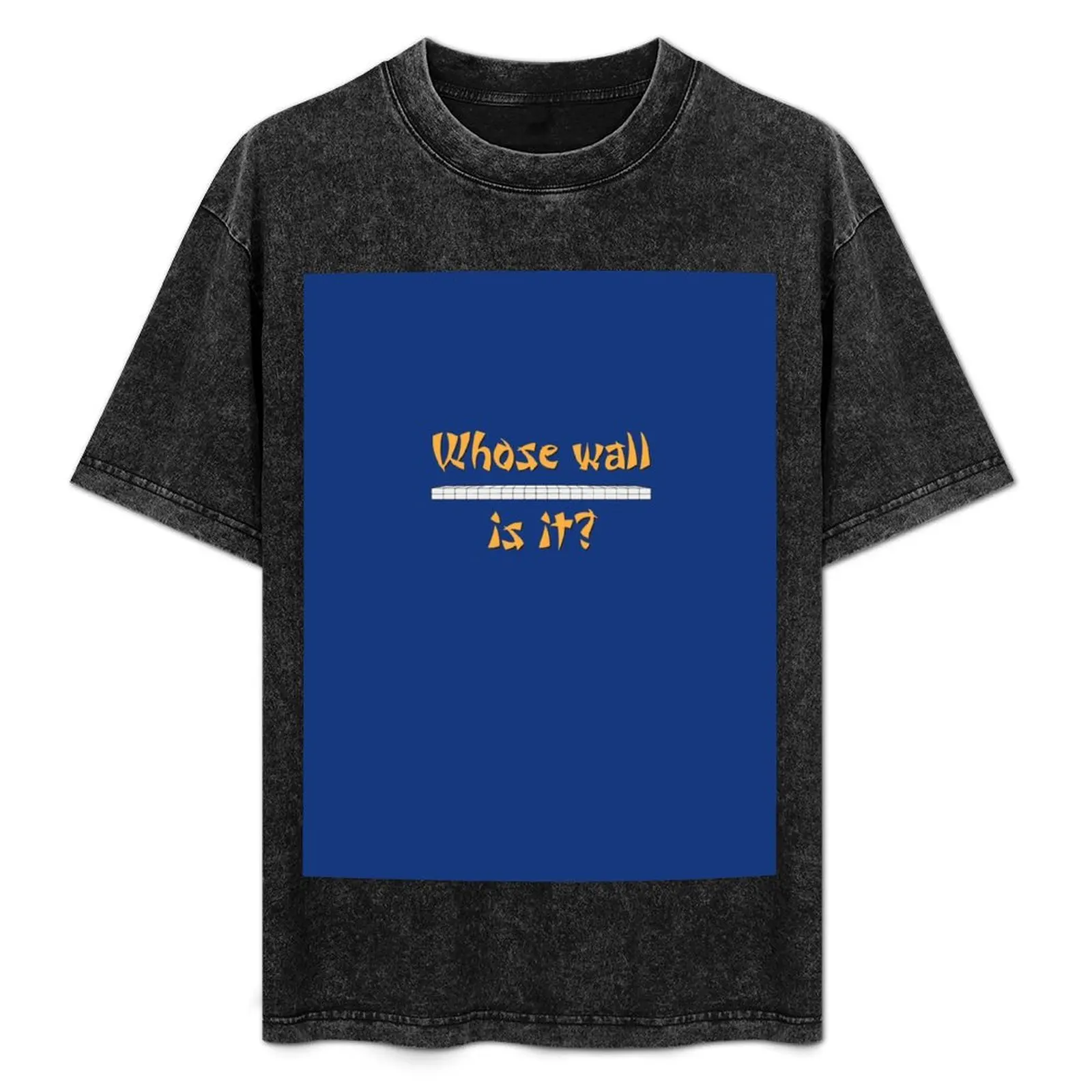 

Mahjongg - Whose wall is it T-Shirt Daily Wear Plain Short Sleeve Shirt