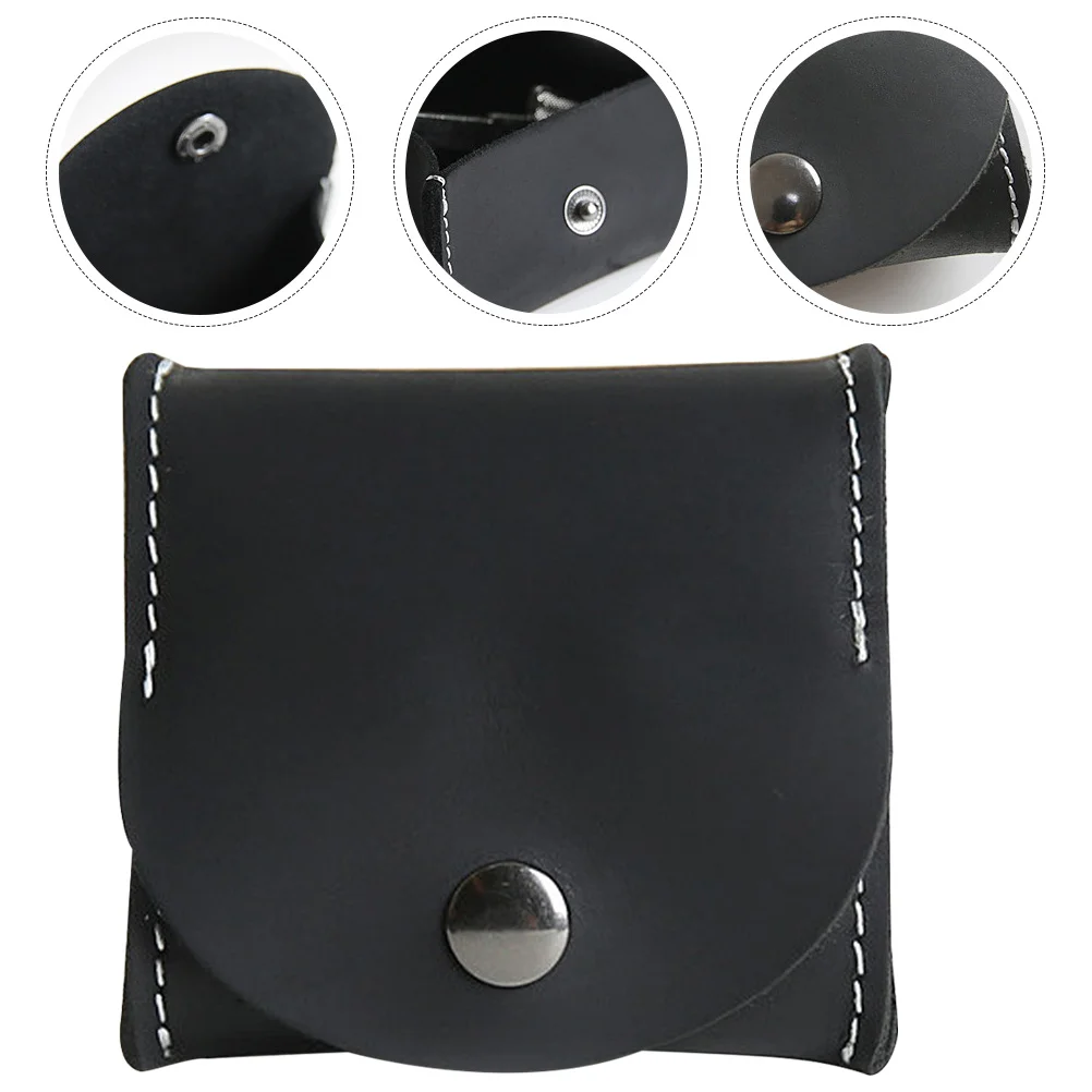 

Mini Coin Storage Bag Button Design Exquisite Handcraft Gentle Popular Change Purse for Office Parties Daily Use