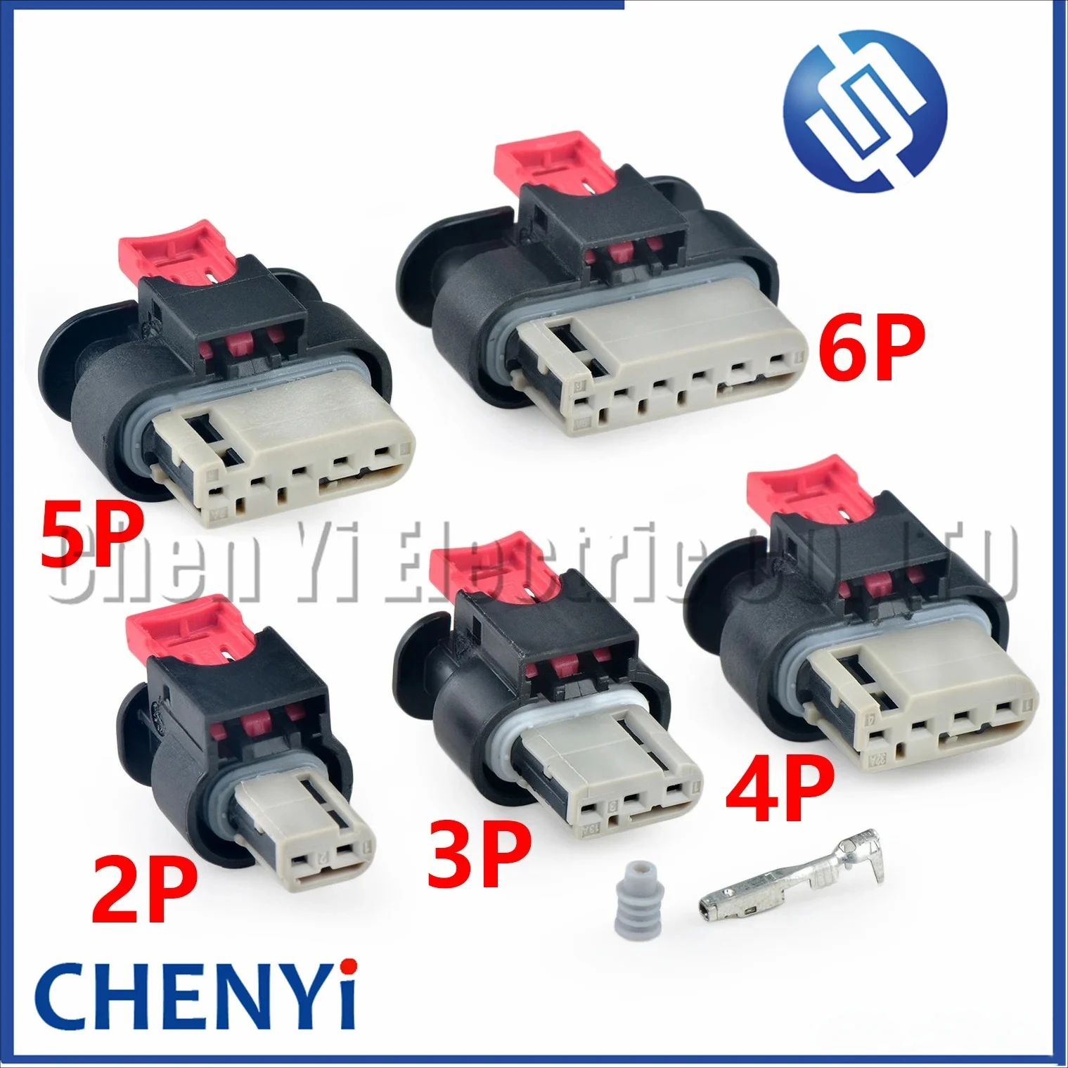 2/3/4/5/6 Pin Car waterproof sensor connector taillight Wire harness plug 35126383 35126375 35126369 35126363 35020435