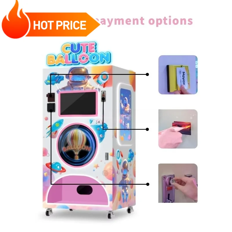 Commercial Cartoon Balloon Vending Machine Automatic Balloon Machine for Amusement Park Customized