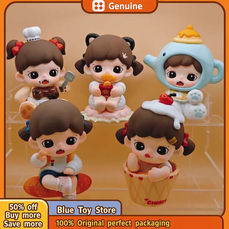 

Подлинная детская игрушка Z Dua Bakery Series, слепая коробка, игрушки для девочек, фигурка, загадочная коробка-сюрприз, кавайная модель, подарок на день рождения для детей