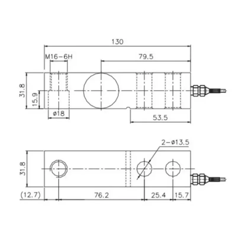 EM ESTOQUE Sensor de feixe cantilever YZC-320C com balança 1T 2T 3T célula de carga