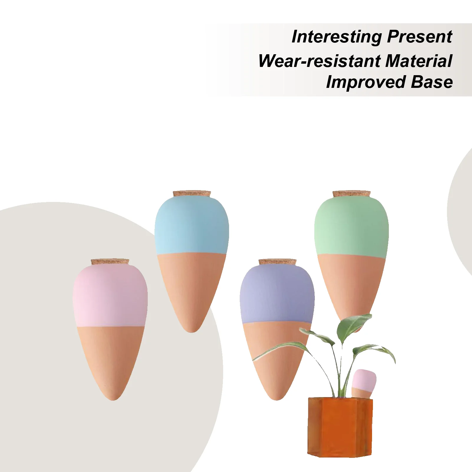 4PCS Automatic Plant Watering Spikes Stakes Self Watering Irrigation System for Potted Plants Vacation Home Water Saving Tools