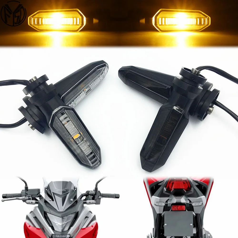 

LED Turn Signal Indicator Light For HONDA NC700 NC750 S/X/DCT CTX700 CBR650F CB650F CBR600RR Motorcycle Accessories Blinker Lamp