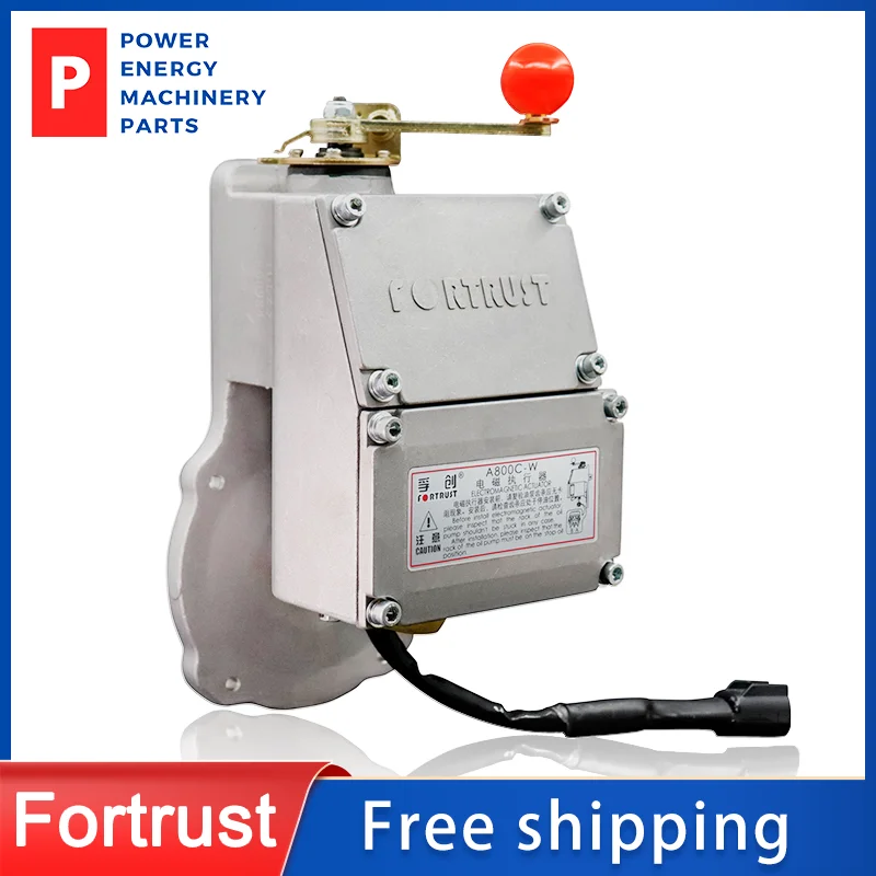 Original A800C-W Fortrust Electromagnetic Actuator Engine Speed Control Diesel Generator Accessories