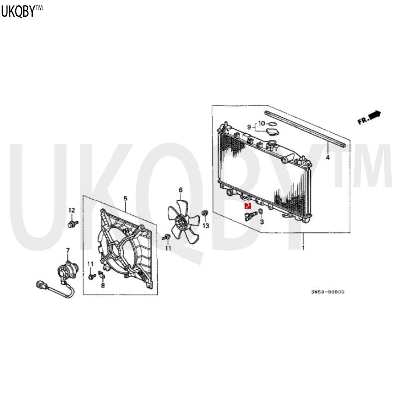 Picture 3: Bolt 197 BOLT, DRAIN (DENSO) 19011PH1621