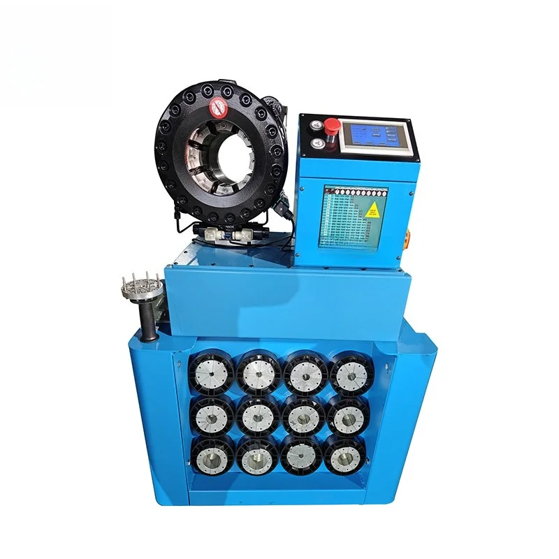 

Press Hydraulic Drive Motor AC Hose Crimping Tool Crimper Hydraulic Hose Press