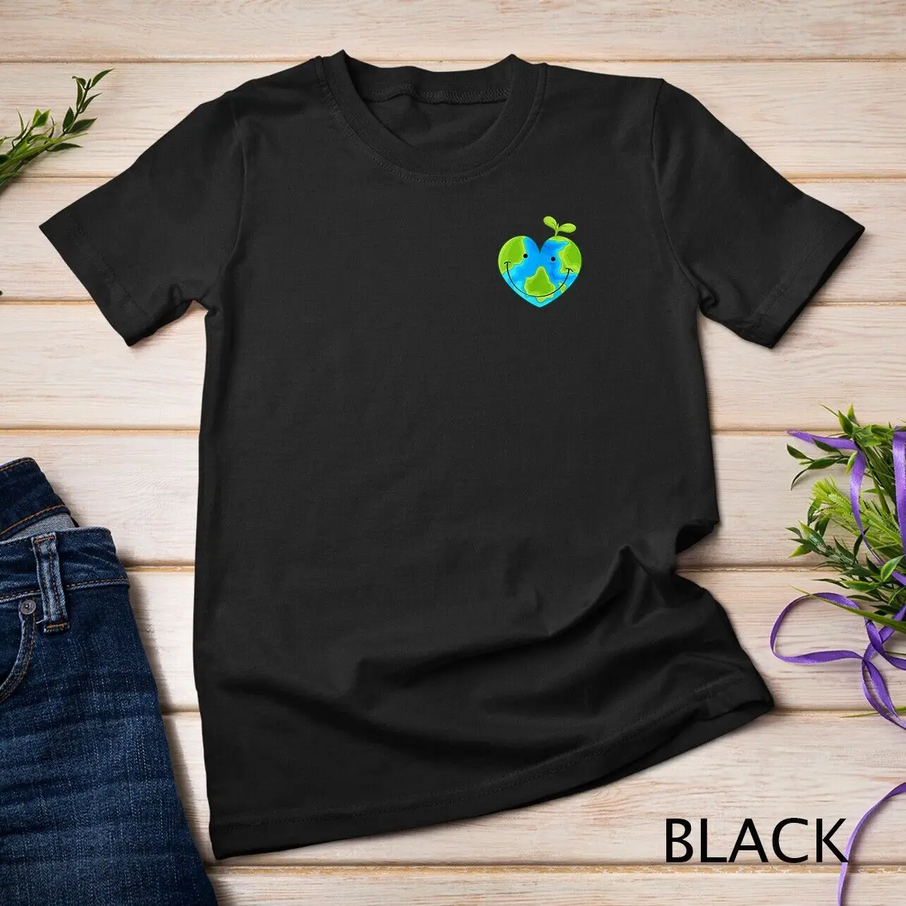 Earth Heart Earth Day T-Shirt Unisex T-shirt