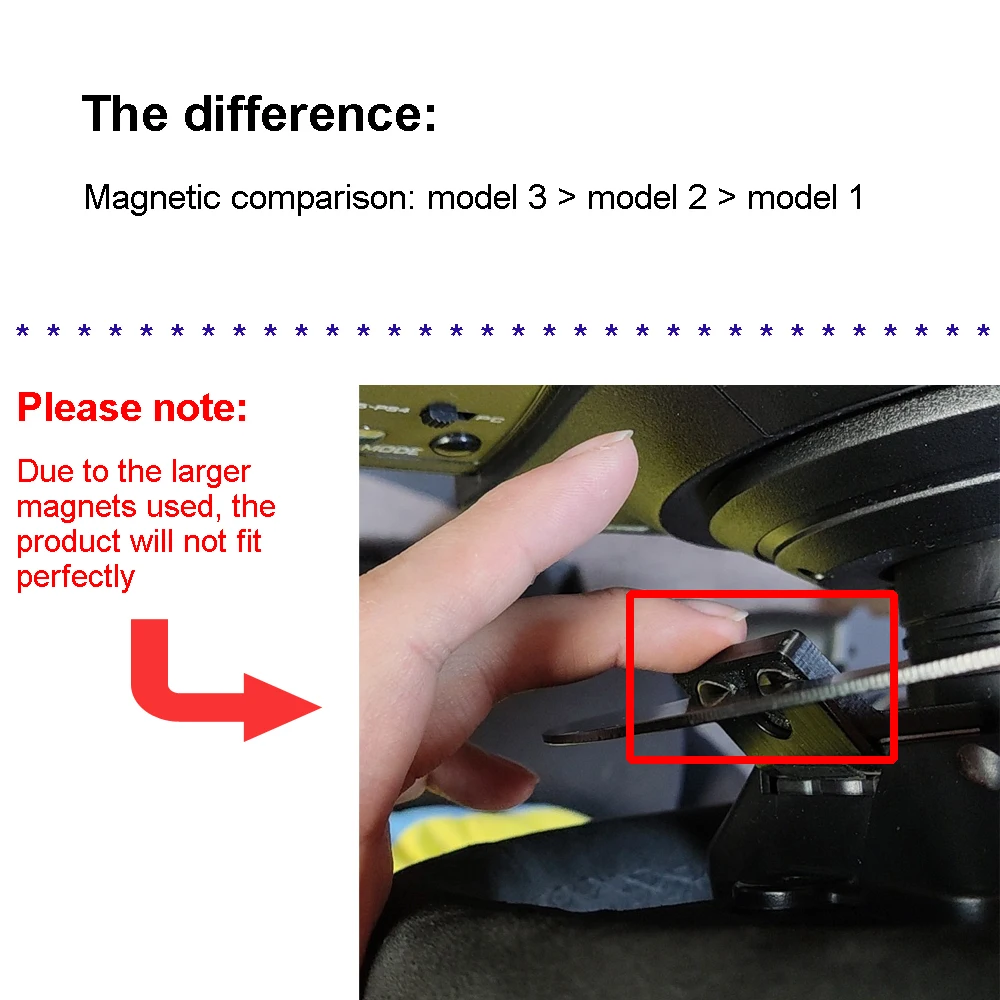 For Thrustmaster T150 T300RS T300GT T300 TS-PC Magnetic Paddle Heavy Duty Shifter Kit Magnetic Mod Modification Accessories