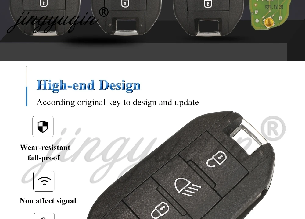 Jingyuqin Xhorse VVDI XEPG00EN XT27B Super Chip Universal Spezial-PCB-Platine Auto-Fernbedienungsschlüssel für Peugeot Citroen Vauxhall Opel – Detail 3