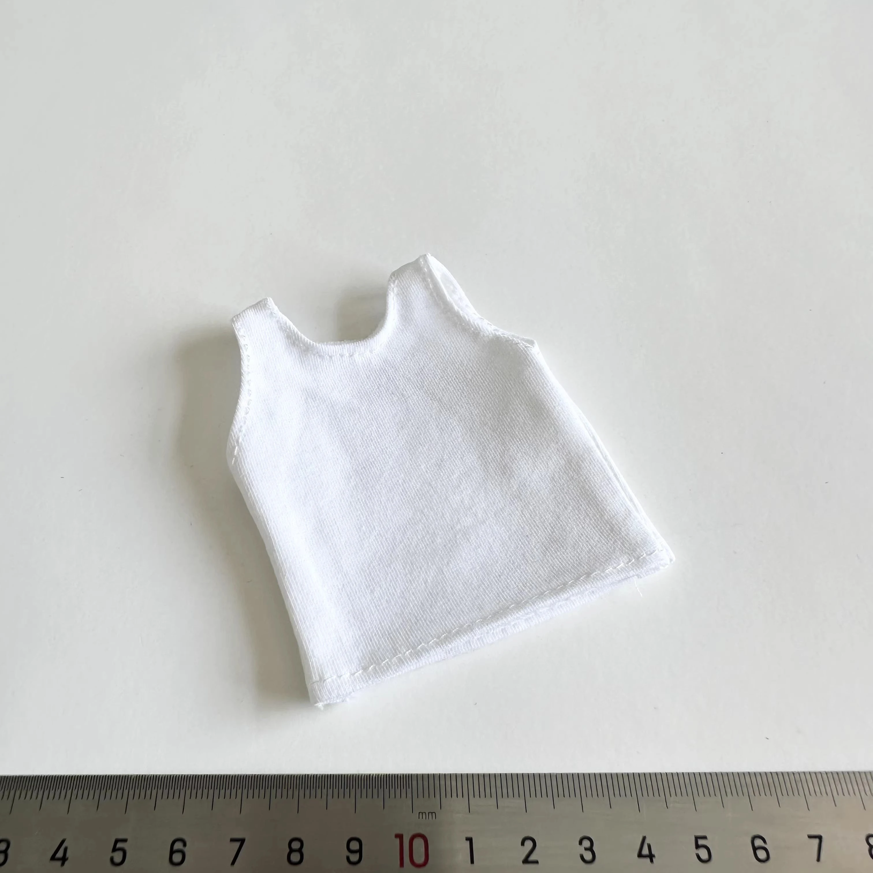 

Little 1/6 Soldier Accessories White Clothing Vest Model Fit 12'' Action Figure Body In Stock