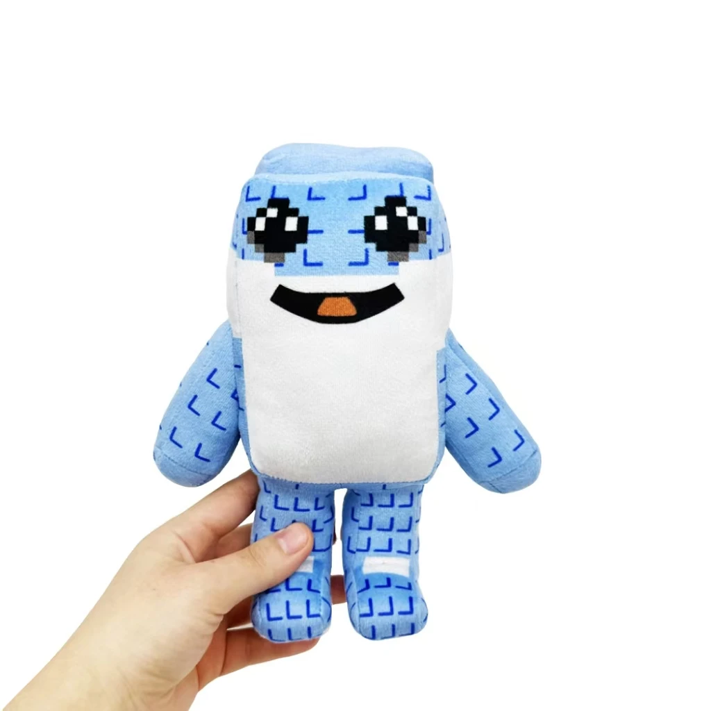 سرقة أ Brainrot الأزرق رقم. 67 ألعاب قطيفة لعبة الدمى الزرقاء المحيطة على شكل سمكة قرش ألعاب قطيفة ألعاب محشوة ناعمة لهدايا أعياد ميلاد الأطفال