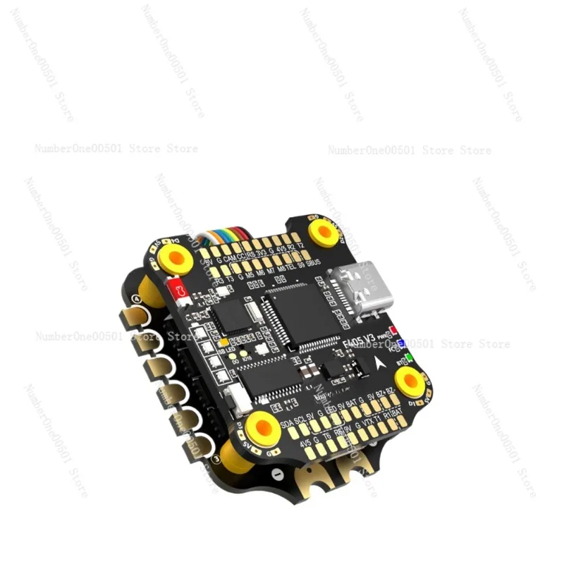 

Подходит для летающей башни SpeedyBee F405 V3 50A, Bluetooth BLS 50A четыре в одном ESC 30x30F4 управление полетом