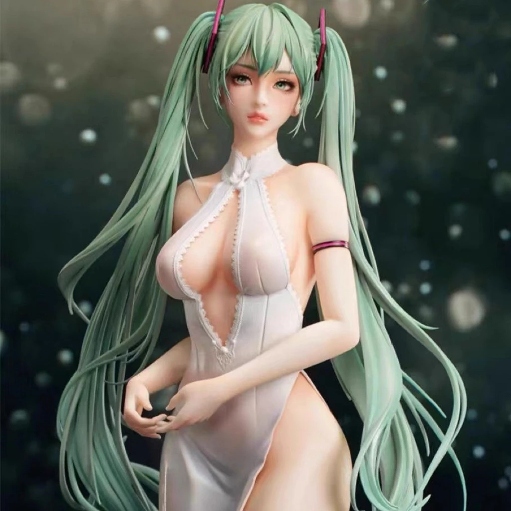 

Chuyinlai Green Hair Princess Hand-Made Model Statue 5cm Super Beautiful Ornament Collectible Action Figure Toy for Girls