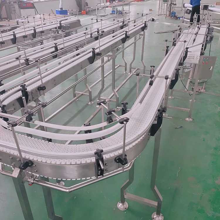 

High Wear Resistance Flexible Chain Conveyor Belt for Cosmetics Industry