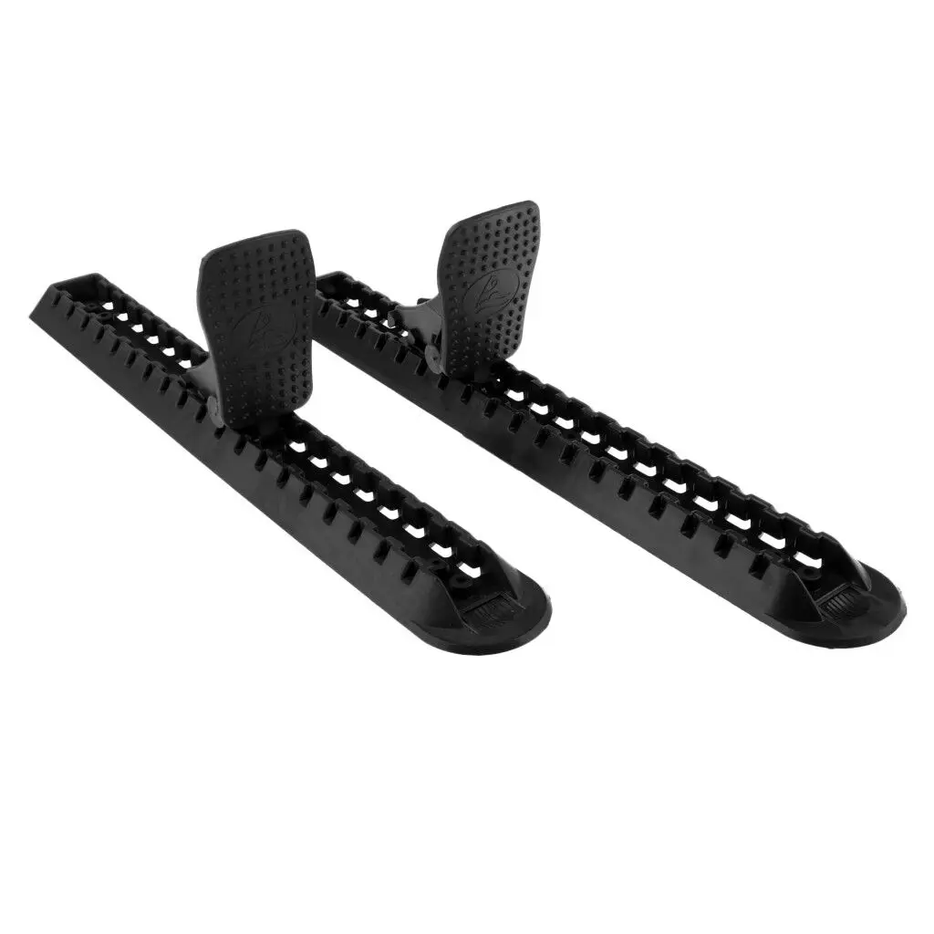 

2PCS Adjustable Kayak Foot Pedals Foot Pegs Black Accessories Foot Pegs Foot Brace Pedals For Rowing Boat Canoe