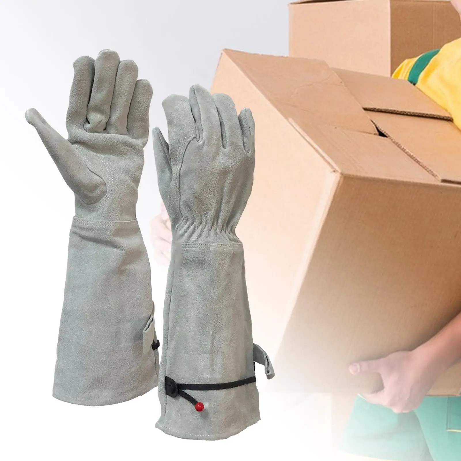 PU-lederen tuinhandschoenen voor dames en bestendige lange