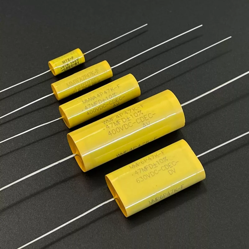 10PCS CDE 0.47UF 100V 250V 400V 630V Axial Thermal Audio Coupling Infinite Capacitor from the United States