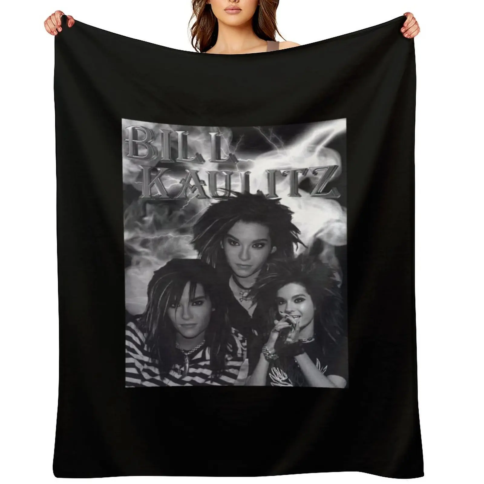 

Bill Kaulitz 1 Throw Blanket warm for winter Luxury for babies Comforter Blankets