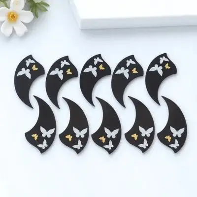 

10 Pcs Ukulele Pickguard Sticker Self Adhesive Decal Protective for Professional