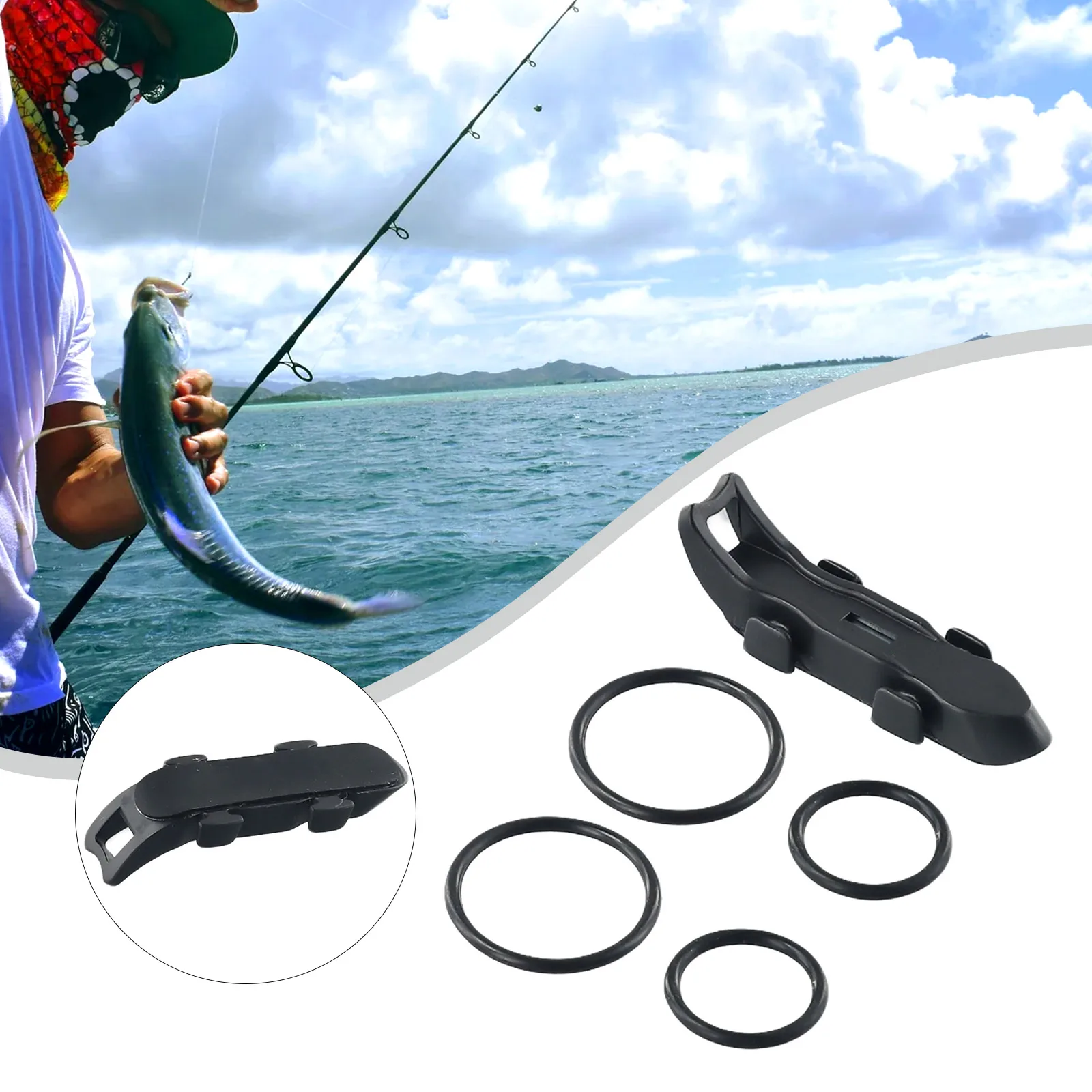 Outdoor Bait Hangers Fishing Rod Keeper 4 1cm 3 6g ABP Plastit Magnetic Hook Fishing Rod Keeper Bait Hangers Quick Bait Hanging