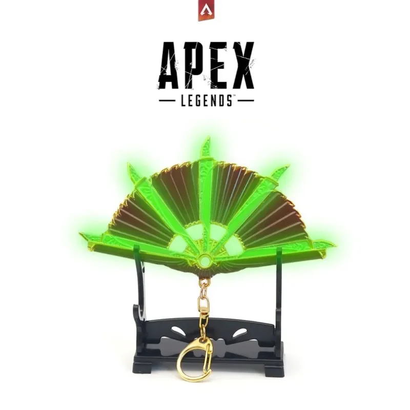 Apex Legenden Erbstück 12cm Loba Garra de Alanza Anime Spiel Waffen Schlüssel bund Ornamente Sammlung Desktop-Display Geschenk Spielzeug