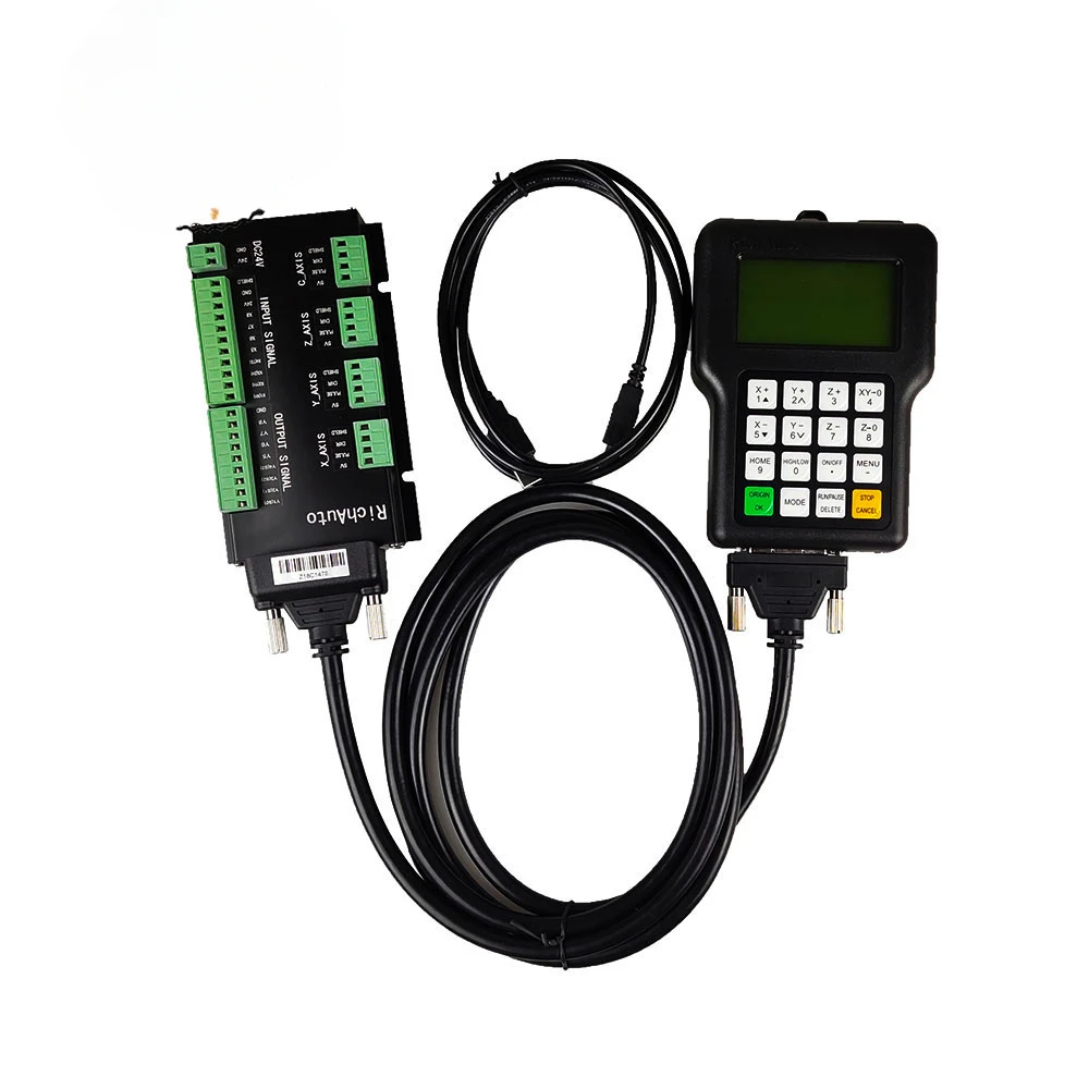 CNC Controller Richauto DSP A11E A18E  3Axis 4Axis USB Remote Control System, Supports Multi-Head Replacement and G Code