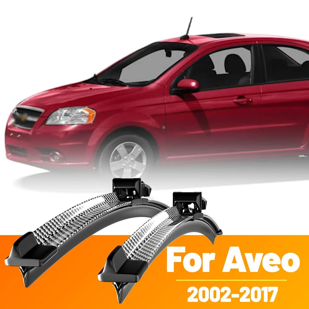 2 stücke Frontscheibe Scheibenwischerblätter Carbon Faser Scheibenwischer Für Chevrolet Aveo T200 T250 T300 2002-2017 2010 2011 2012