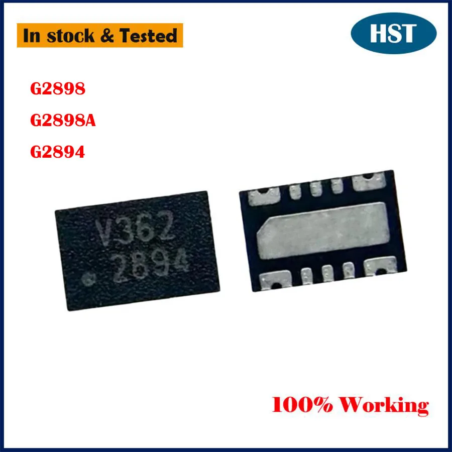 5 PCS/LOT Original New G2898KD1U G2898AKD1U G2898 2898A G2984 2894 QFN Chip