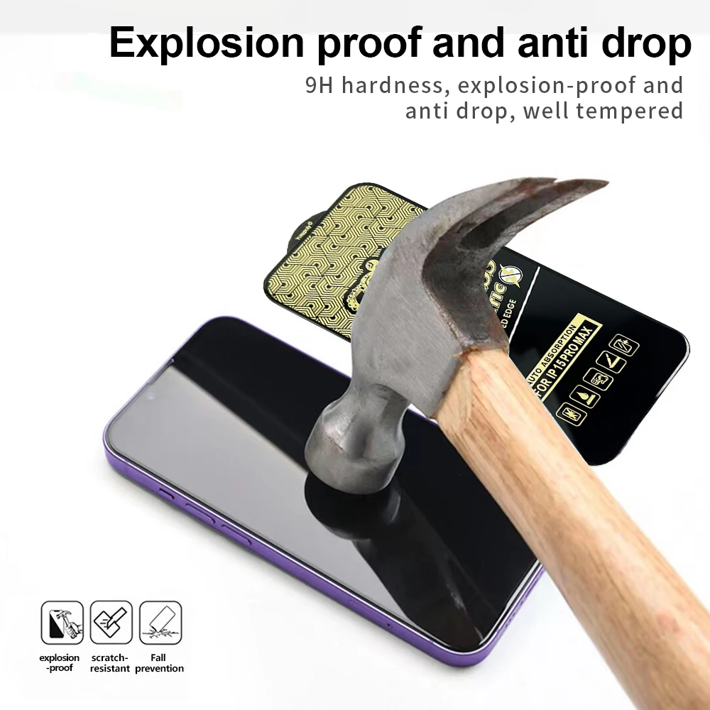 10-Pack Tempered Glass Screen Protector for iPhone 2