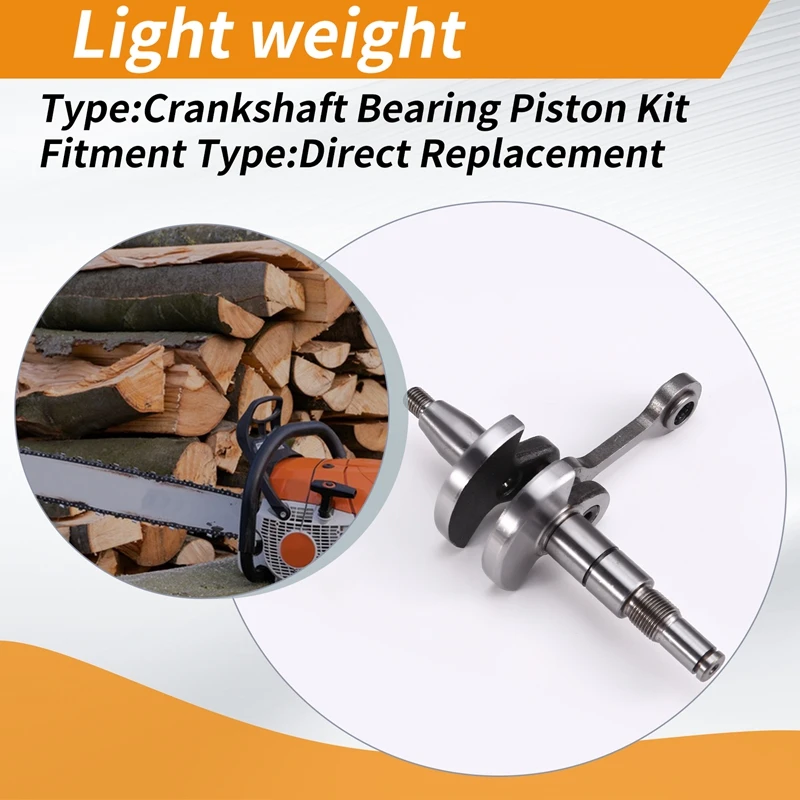 2025 جديد 8MM170 بالمنشار العمود المرفقي تحمل مجموعة كبّاس ل Stihl MS170 180 018 017 أجزاء المنشار