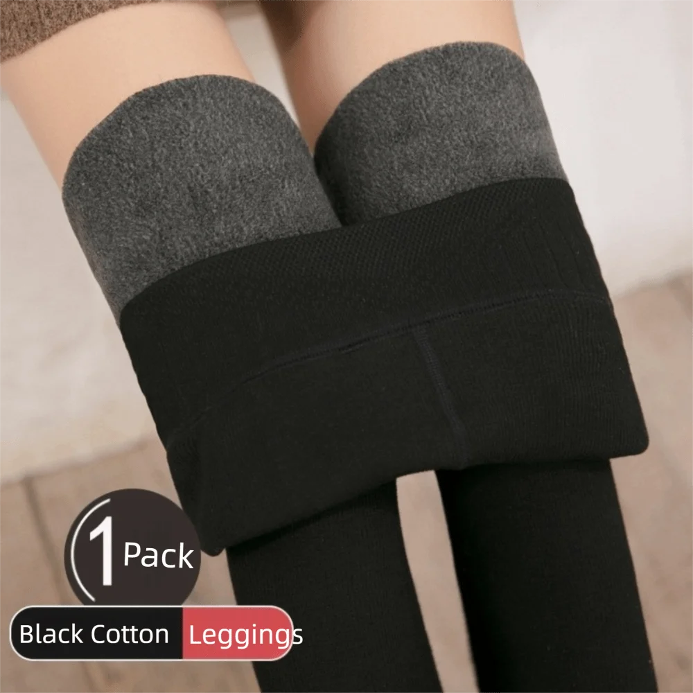 Elastic High Waist Warm Pressure Tights High-Density Knit Stretchy Stockings Vertical Stripe Breathable Pantyhose