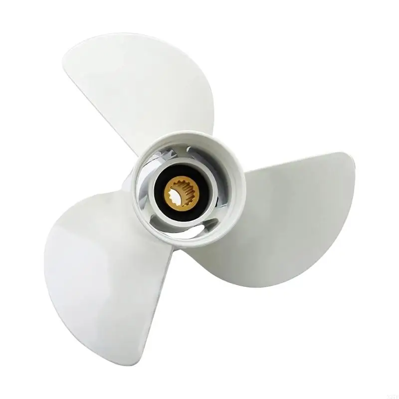 

Прочный алюминиевый гребной винт 13 1/2x15K для подвесных моторов X37F от 60 до 130