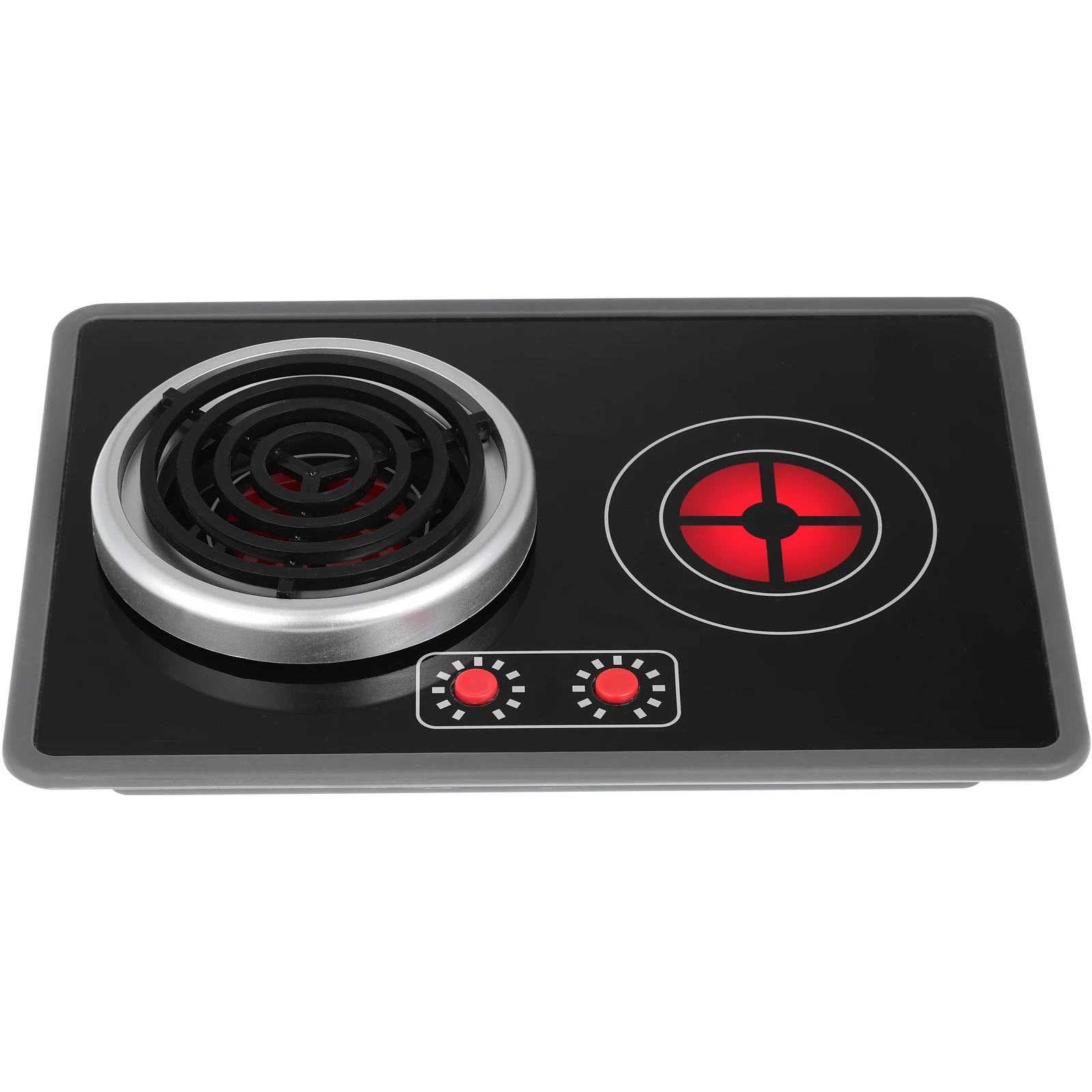 مجموعة واحدة من موقد المطبخ للأطفال، طباخ التعريفي المضيء، ملحقات أجهزة الطبخ مع الصوت والضوء التفاعلي #3